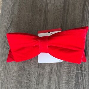 Red Velvet Bow